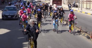 سباق دراجات هوائية للنساء فى الموصل..  تحرر كامل من قبضة الإرهاب 