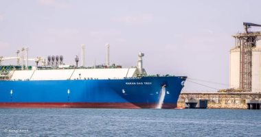 ميناء دمياط يستقبل ناقلة الغاز المسال (MARAN GAS TROY)