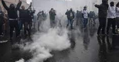 اشتباكات عنيفة بين الشرطة والمتظاهرين فى إيطاليا خلفت العديد من المصابين
