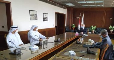 وزير الرى يستعرض موقف مفاوضات سد النهضة مع سفير الإمارات بالقاهرة