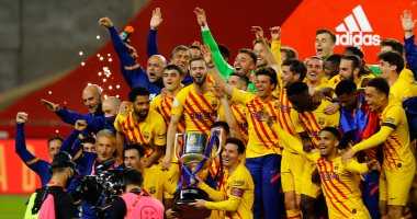 برشلونة يكتسح أتلتيك بيلباو برباعية ويتوج بكأس ملك إسبانيا