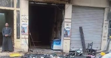 ندب الأدلة الجنائية لمعاينة حريق محمصة غرب الإسكندرية