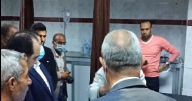 محافظ القليوبية يتفقد حالة المصابين بمستشفى بنها الجامعى.. فيديو 