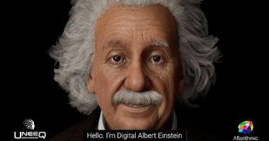 العلماء يعيدون ألبرت أينشتاين للحياة بنسخة رقمية تشبهه وتتحدث مع المعجبين