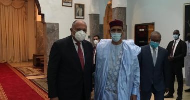 وزير الخارجية يطلع رئيس النيجر على مستجدات ملف سد النهضة وموقف مصر