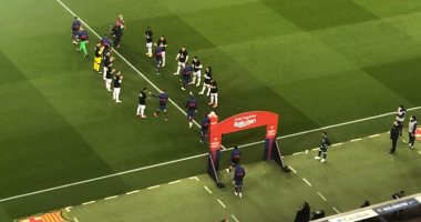 برشلونة ضد خيتافى.. ممر شرفى لنجوم البارسا بعد التتويج بكأس إسبانيا "صور"