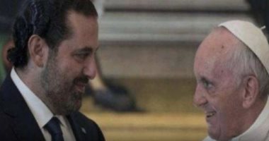 سعد ‏الحريرى: شرحت لبابا الفاتيكان مشاكل لبنان وطلبت المساعدة