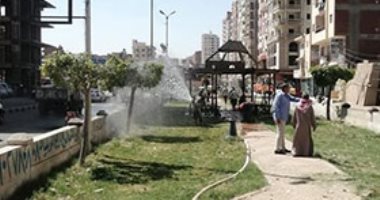 محافظ كفر الشيخ: تطوير الحديقة العامة غرب العاصمة ووضع مظلات وألعاب أطفال
