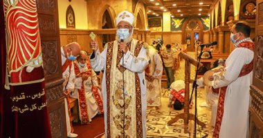 الكنيسة الأرثوذكسية تحتفل بأحد الزعف بداية أسبوع الآلام.. فيديو وصور