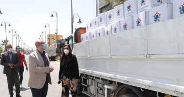 محافظ بنى سويف: قافلة مساعدات لدعم الفئات الأولى بالرعاية بـ"حياة كريمة"
