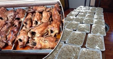 مطبخ مجانى للمكفوفين يقدم 300 وجبة يوميا بالإسكندرية خلال أيام رمضان.. فيديو
