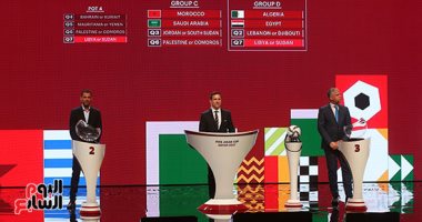تعرف على مجموعات كأس العرب 2021