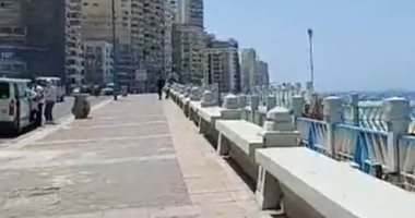 تفاصيل غلق جميع الشواطئ والمتنزهات خلال شم النسيم فى الإسكندرية.. لايف