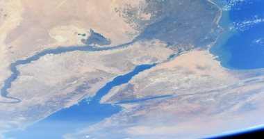 مصر من فوق حاجة تانية.. رائد أمريكى يلتقط صورة للدلتا وسيناء والنيل من الفضاء