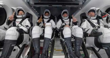 عودة أربعة رواد من محطة الفضاء الدولية فى مركبة لـ"سبايس إكس"