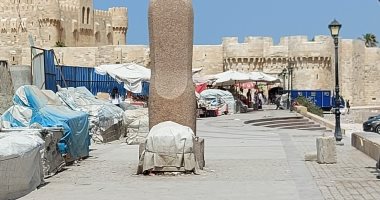 قلعة قايتباى بلا زوار لأول مرة فى شم النسيم.. وغلق 66 شاطئا بالإسكندرية