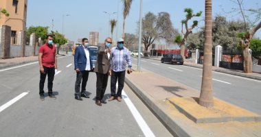 محافظ القليوبية يتابع تطوير شوارع بنها ورفع 10 آلاف طن قمامة من شوارع شبرا الخيمة