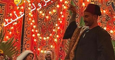 مسلسل موسى.. حفل زفاف رمضان وسمية الخشاب يستحوذ على التريند بحضور أحمد سعد.. صور