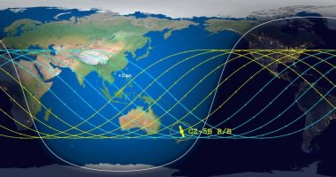مؤسسة فضائية أمريكية تحدد "موعد ومكان" وصول الصاروخ الصينى إلى الأرض