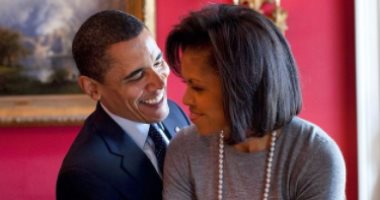 رسالة رومانسية من ميشيل أوباما لزوجها بمناسبة عيد ميلاده الـ 60