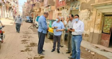 رئيس "مياه المنوفية" يبحث توصيل الصرف لمنطقة الشيخ رمضان بمركز قويسنا