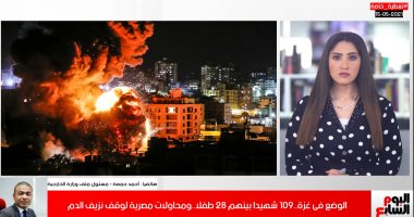 قطاع غزة يواصل نزيف الدم وتزايد الإصابات..وجهود مصرية مستمرة لإيجاد حلول"فيديو"