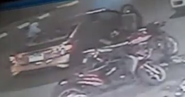 سقوط لص الدراجات النارية فى القاهرة.. اعرف التفاصيل