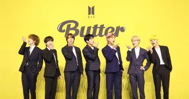 أغنية "Butter" لفريق BTS الكورى تحطم الرقم القياسى على يوتيوب فى 24 ساعة