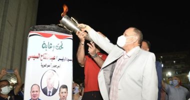 محافظ أسيوط يطلق شعلة أولمبياد "الطفل المصري 2021" فى نسخته الثالثة