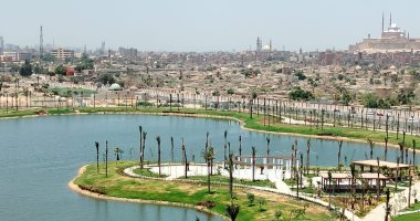 شاهد كيف تحول مقلب القمامة لأجمل بقاع القاهرة من أعلى نقطة ببحيرة عين الصيرة
