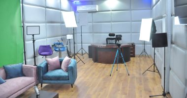 افتتاح أول استوديو لتدريب طلاب قسم الإعلام بكلية الآداب جامعة كفر الشيخ