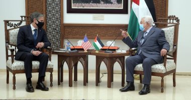 الرئيس الفلسطينى يعرب عن تقديره لإدارة بايدن لدعمها للتهدئة