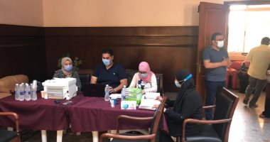 طنطا تقوم بتطعيم أعضاء النادى ضد وباء كورونا بالتعاون مع مديرية الصحة بالغربية
