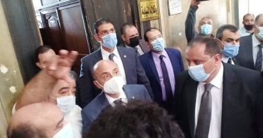وزير العدل بالإسكندرية: توجيه رئاسي بتطوير المنظومة القضائية بالمحافظات..صور