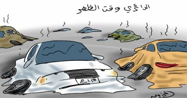 كاريكاتير سعودى يسلط الضوء على ارتفاع درجات الحرارة فى المملكة