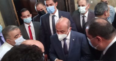 وزير العدل يتابع أعمال التطوير بمحكمة الاستئناف بالإسكندرية