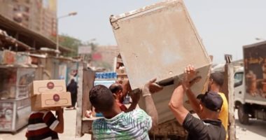 حي العجوزة يشن حملة مكبرة لرفع الإشغالات استجابة لشكاوى المواطنين 