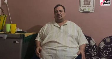 وزنه ربع طن.. محمد سعد يعانى من السمنة المفرطة ويحتاج عملية.. فيديو