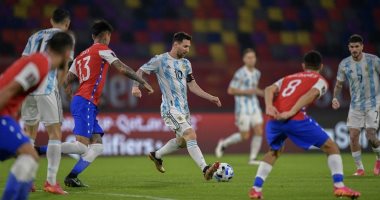 منتخب الأرجنتين يتعادل مع تشيلى فى تصفيات كأس العالم 2022.. فيديو 