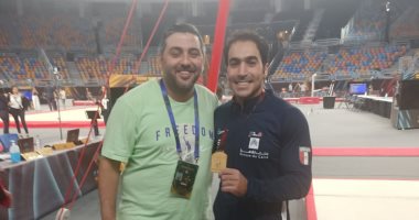 علي زهران: توقعت الفوز بذهبية كأس العالم للجمباز.. فيديو