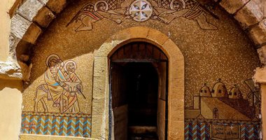 "اليوم السابع" داخل كنيسة مريم العدوية بالمعادى بداية رحلة العائلة المقدسة لمصر
