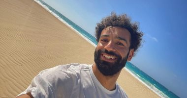محمد صلاح يستمتع بالإجازة على الشواطئ المصرية