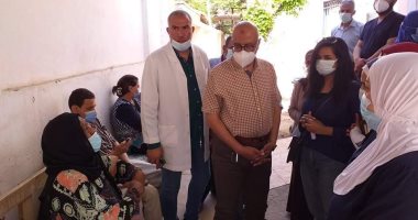 إحالة 5 من العاملين بمستشفى حميات بنى سويف للتحقيق بسبب الكمامات