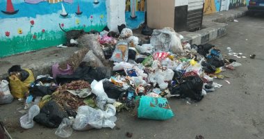 سكان شارع الميهى بمدينة طنطا يطالبون برفع القمامة.. ورئيس الحى يستجيب