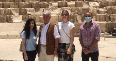 رئيس الدولي للخماسي الحديث يزور متحف الحضارة المصرية ومنطقة الأهرامات