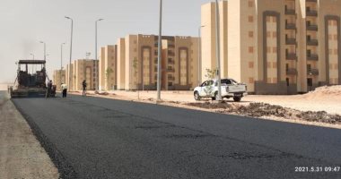 الإسكان: رصف طرق مشروعات الإسكان المتوسط بمدينة ناصر الجديدة بـ77 مليون جنيه