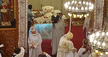 فيديو لعظة البابا تواضروس خلال تدشين كنيسة القديسين فى الإسكندرية