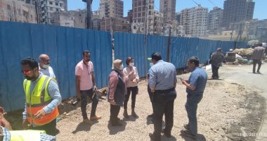 محافظ الإسكندرية يوجه بالتعامل الفورى مع حادث كسر ماسورة المياه الرئيسية
