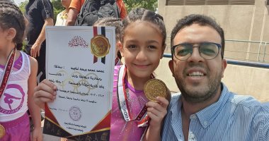 صوفيا عمرو تتوج بذهبية بطولة الجمهورية للجمباز