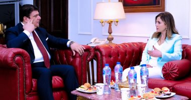 حسين زين يلتقى وزيرة الإعلام اللبنانى لبحث سبل التعاون المشترك 